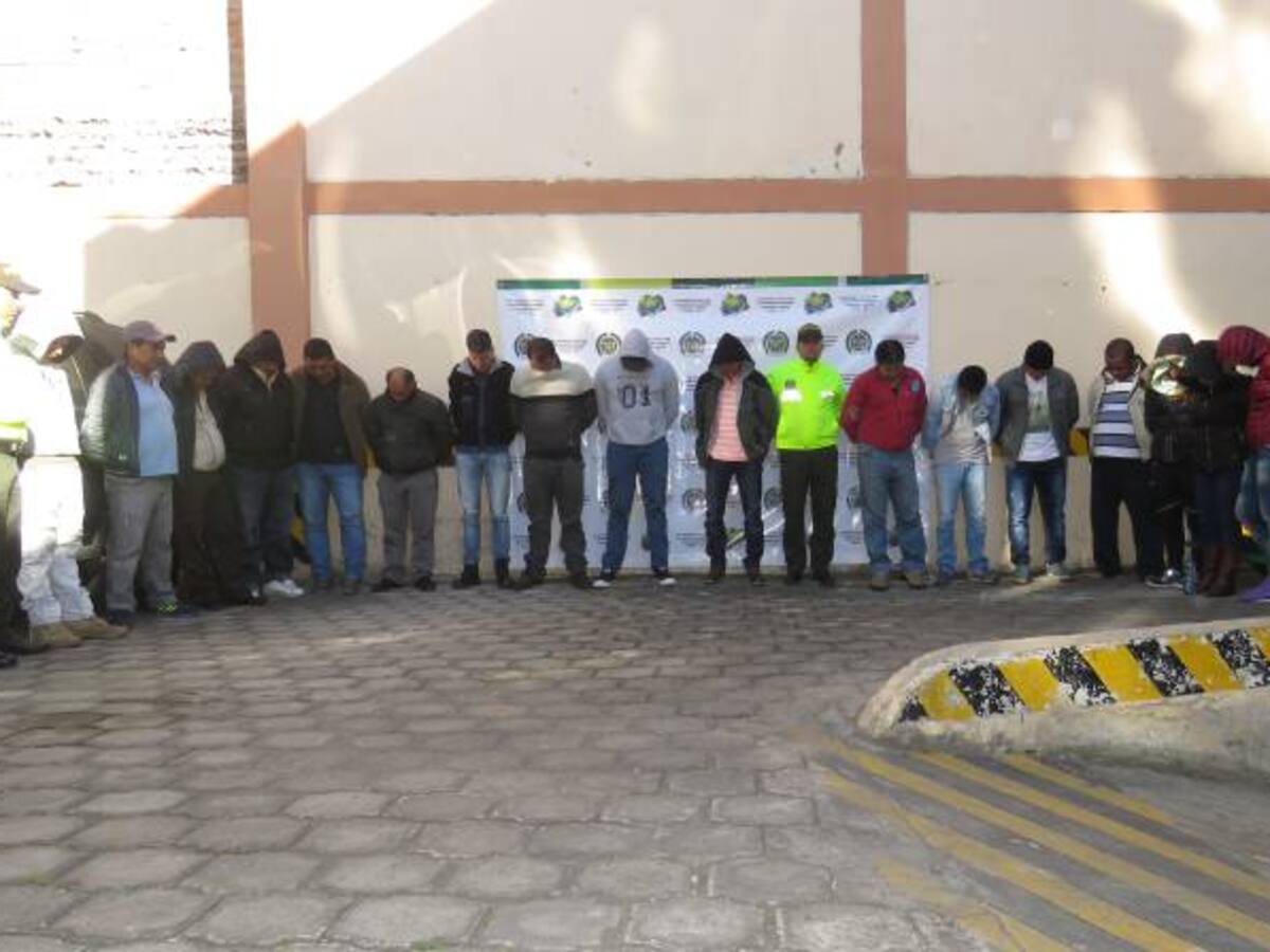 Capturan a integrantes del cartel de combustibles en Nariño