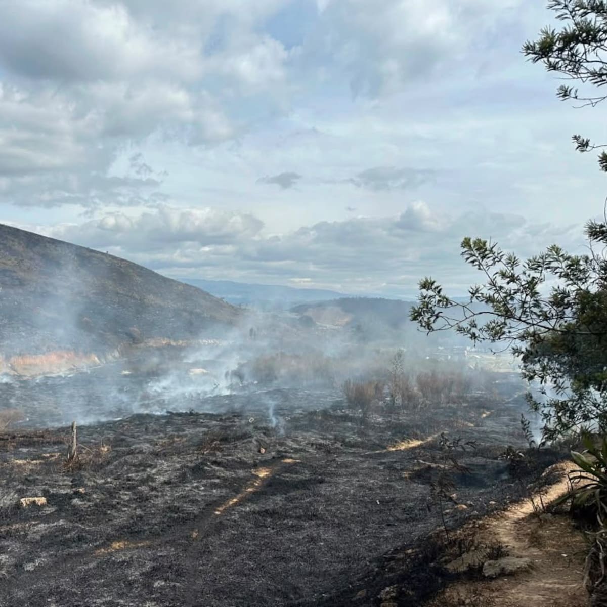 Continúa la emergencia por incendios en Cundinamarca en este mes de septiembre