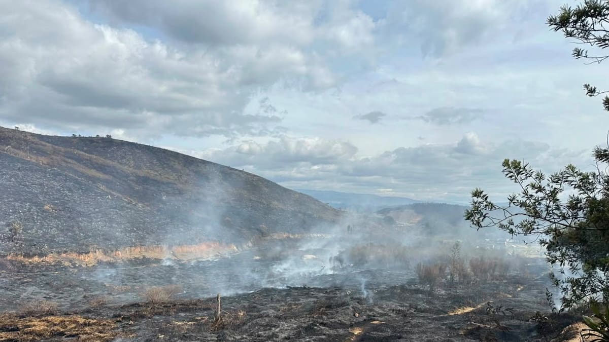 Continúa la emergencia por incendios en Cundinamarca en este mes de septiembre
