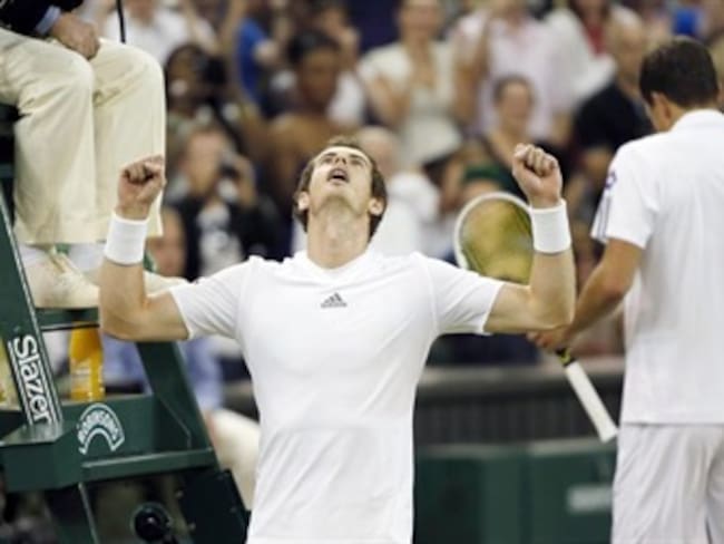 Andy Murray repite final en Wimbledon tras derrotar a Janowicz