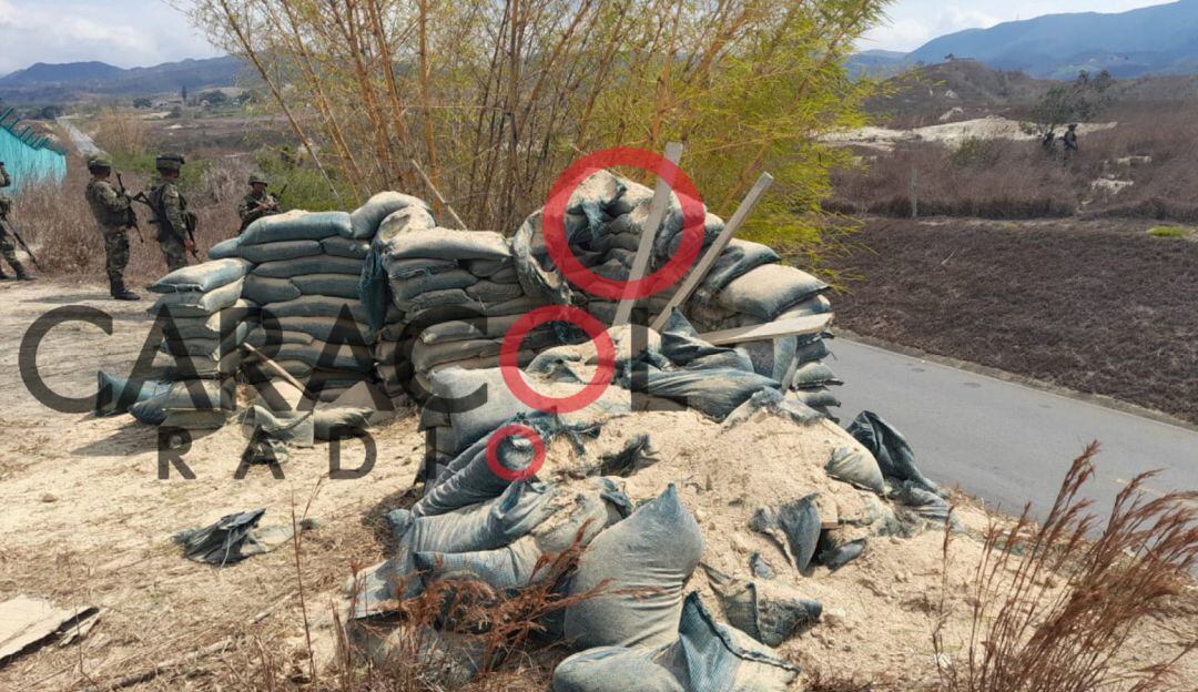 Lanzan artefacto explosivo contra una garita del Ejército Nacional en Ocaña