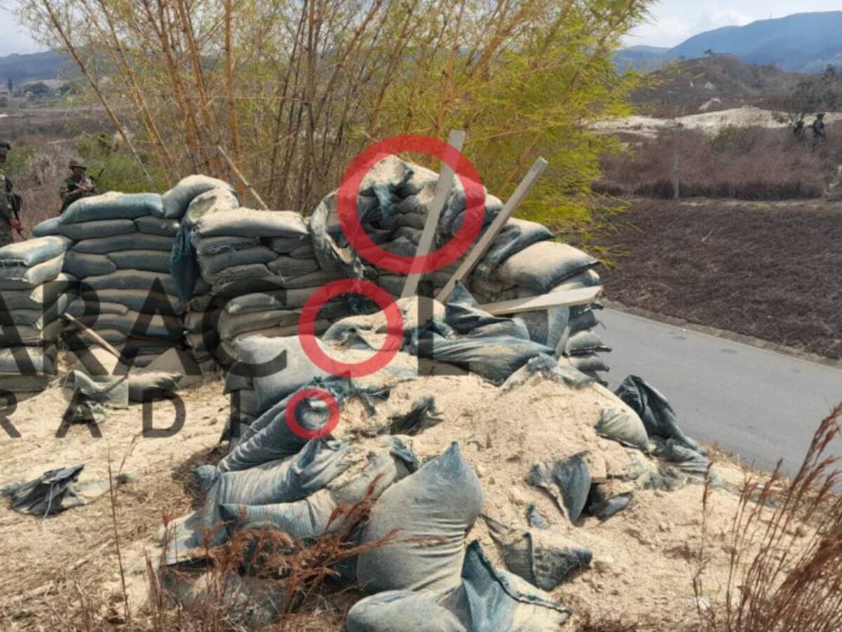 Lanzan artefacto explosivo contra una garita del Ejército Nacional en Ocaña