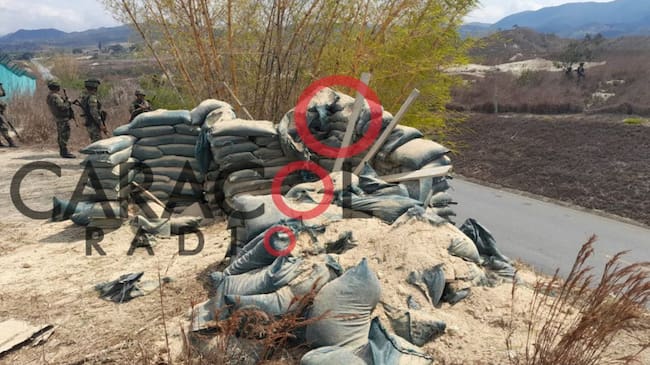 Lanzan artefacto explosivo contra una garita del Ejército Nacional en Ocaña