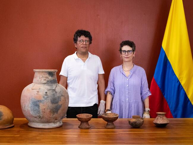 Colombia recuperó 12 piezas precolombinas que se encontraban en Costa Rica