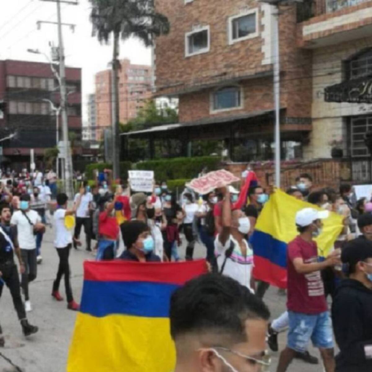 Nueva manifestación en Barranquilla este miércoles