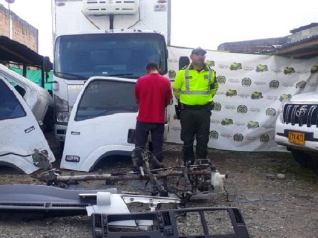 En Anserma Caldas recuperan dos camiones que habían sido hurtados