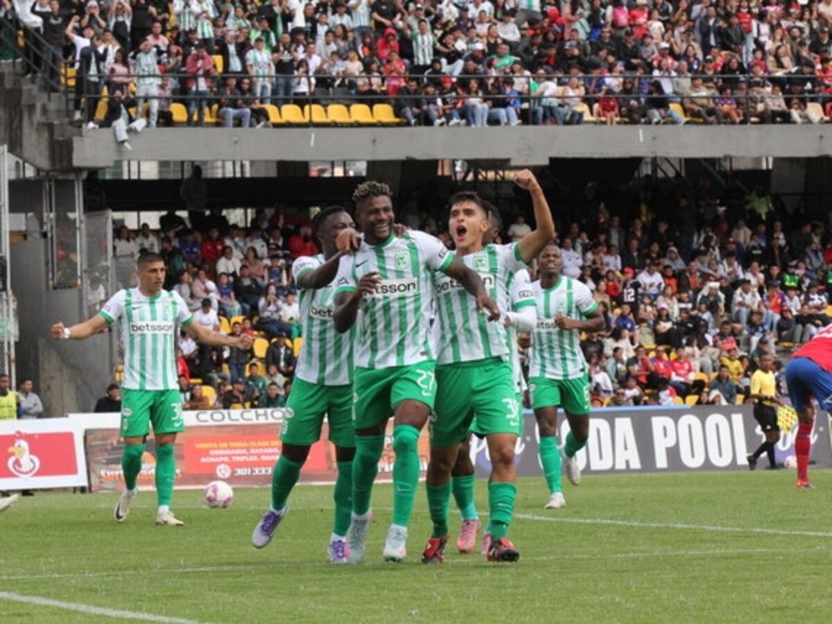 Nacional salvó un empate frente a Pasto y se mantiene en zona de clasificación: goles y resumen