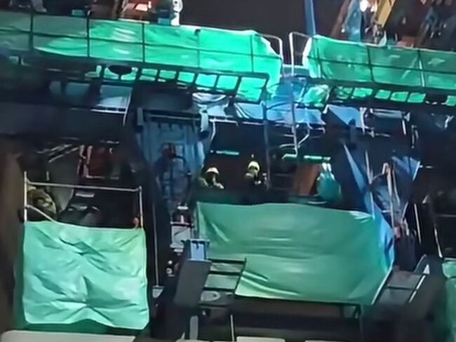 Distrito desmiente que manifestantes invadieran y vandalizaran obras del Metro