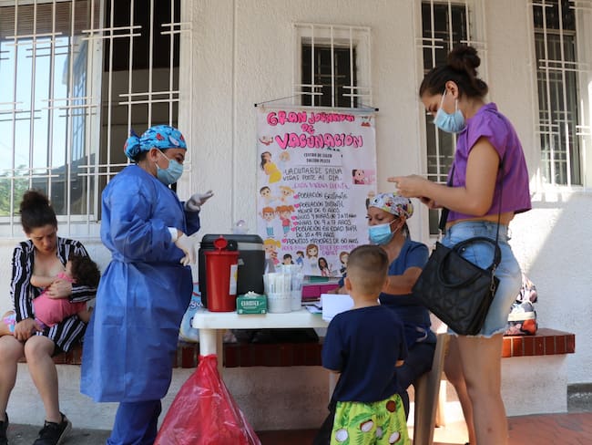 Vacunación de Bucaramanga