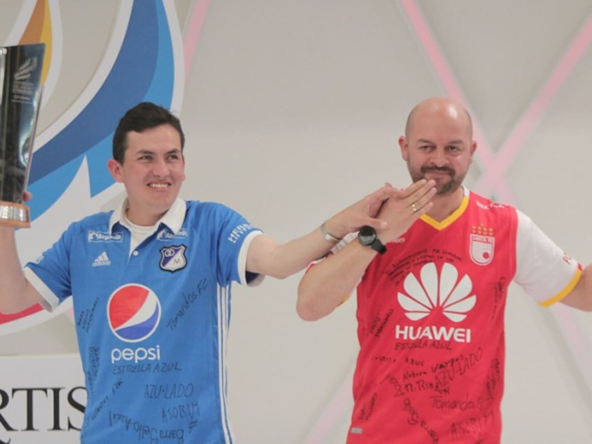 José Richard vivió un partido del Barcelona y compartió con Yerry Mina