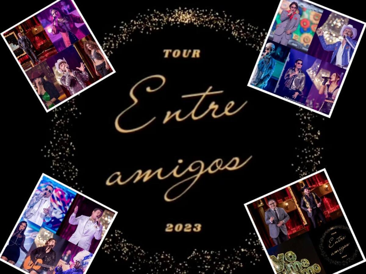 “Entre Amigos” el gran show musical tributo a grandes cantantes