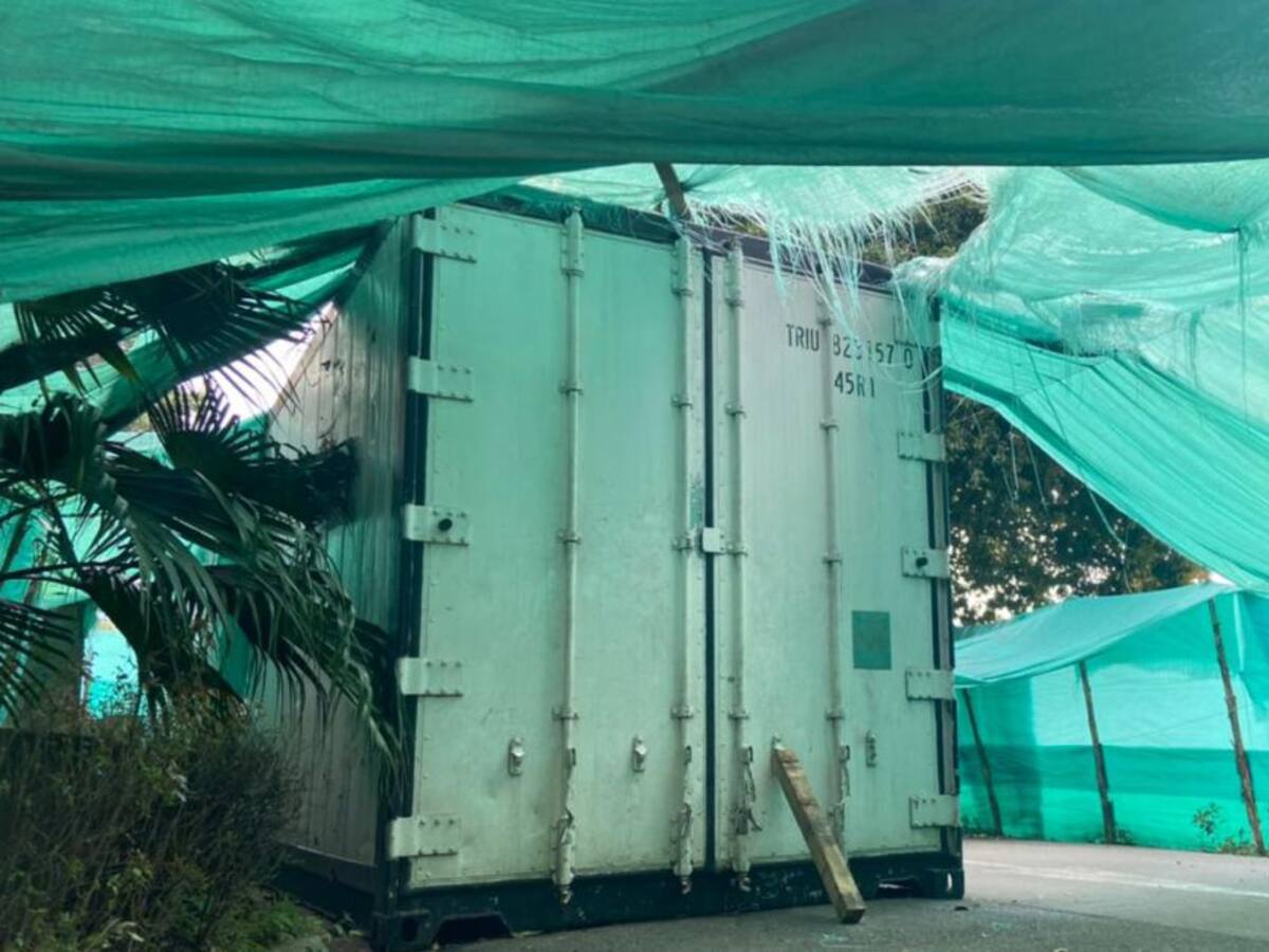 Antioquia empezó a habilitar congeladores para fallecidos por COVID