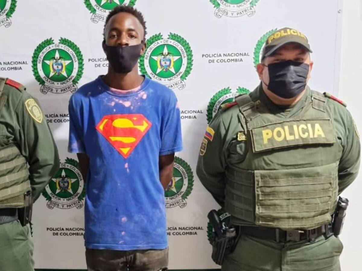 Capturan al ‘Palenque’, presunto expendedor de drogas de Mahates