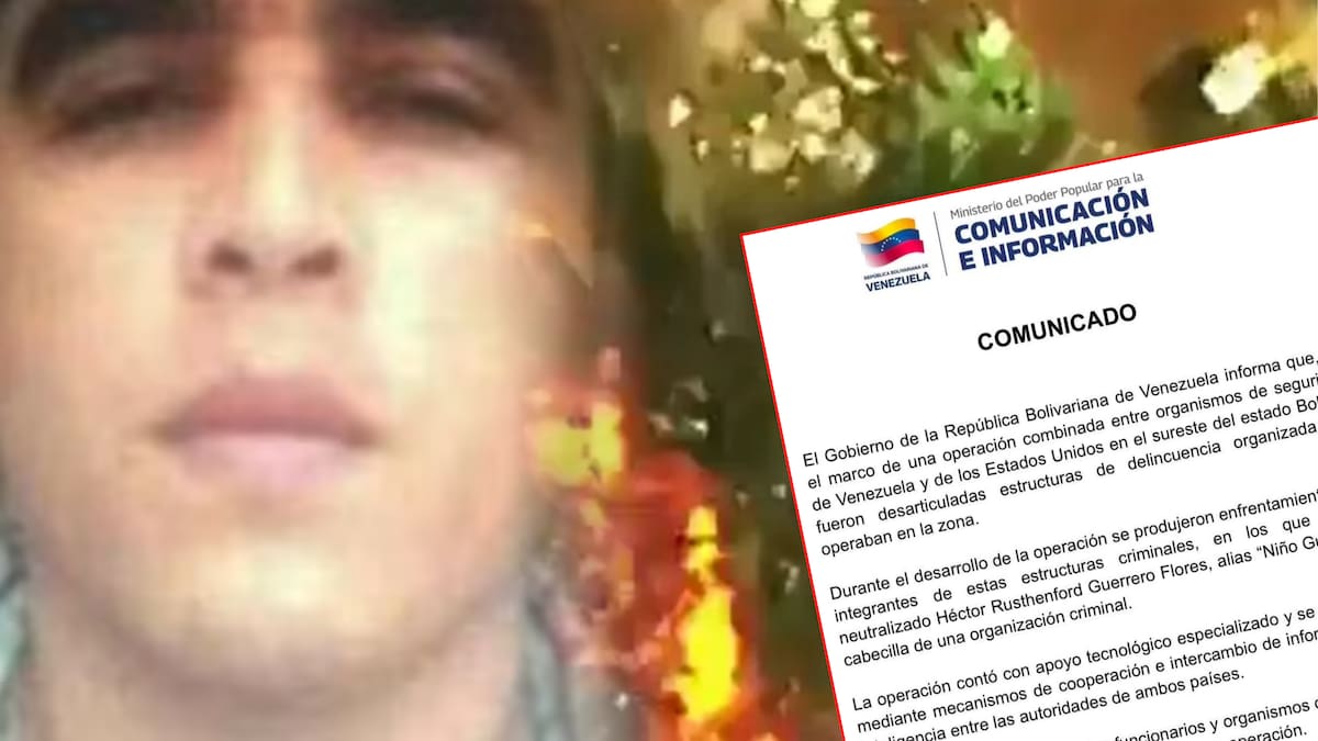 Venezuela dice que cayeron “centros operativos” criminales con muerte del ‘Niño Guerrero’
