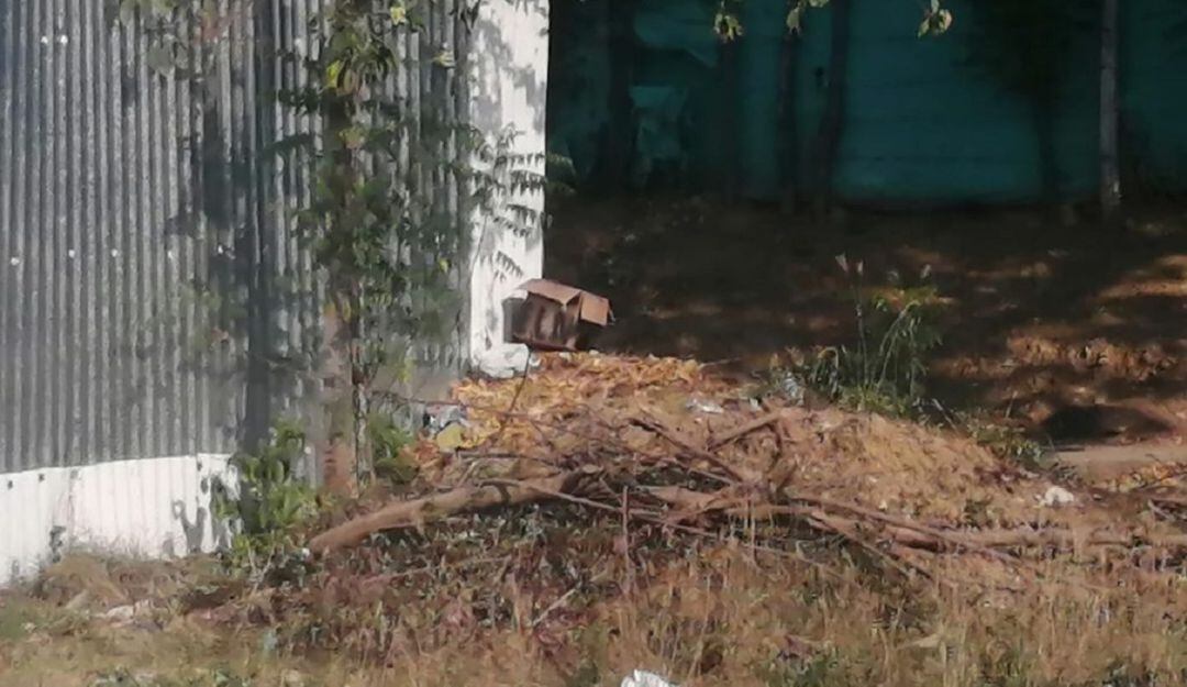 El hecho causó temor en la comunidad del municipio de El Carmen, porque dicho paquete tenía escrito las iniciales del ELN