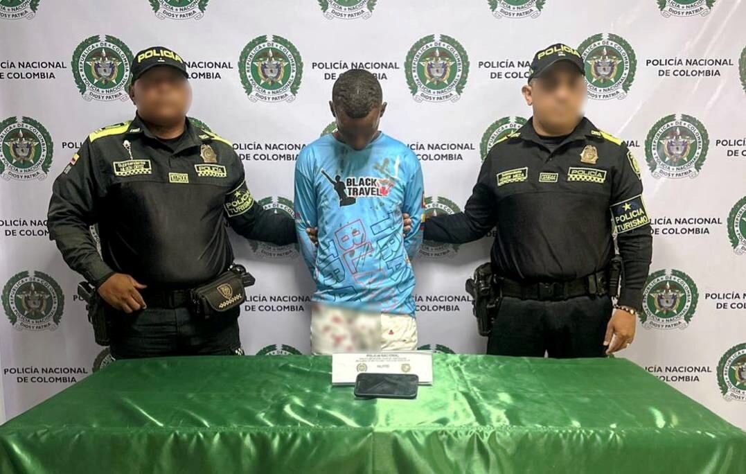 Un capturado y un aprehendido por hurto de celulares