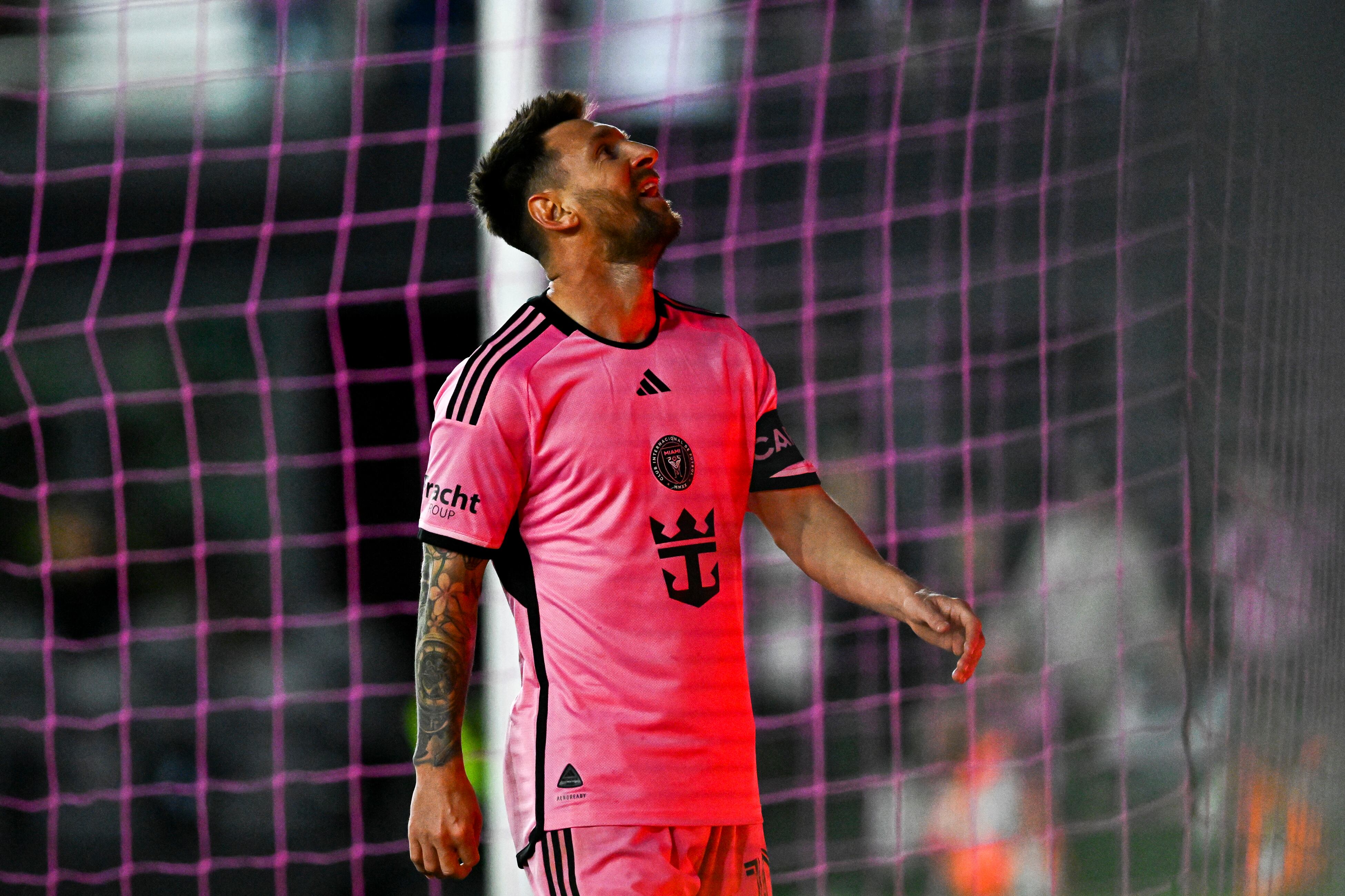 Lionel Messi, atacante argentino del Inter Miami. (Photo by CHANDAN KHANNA/AFP via Getty Images)