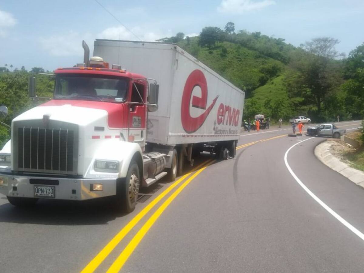 Un muerto y un herido deja accidente de tránsito en carreteras de Bolívar