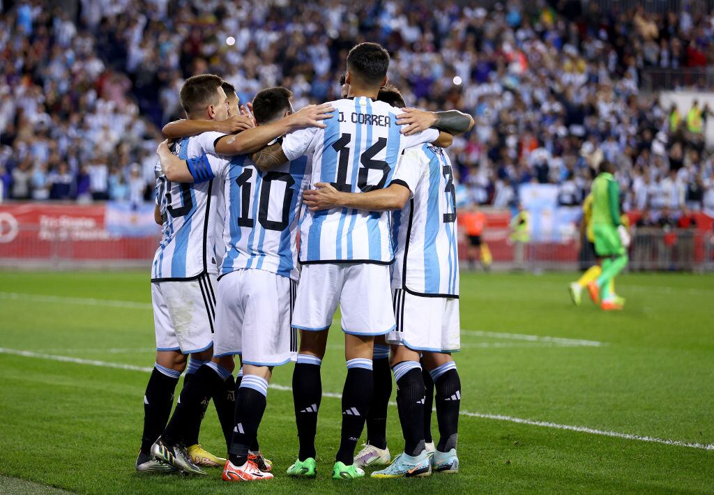 Selección Argentina (Foto por Elsa/Getty Images)