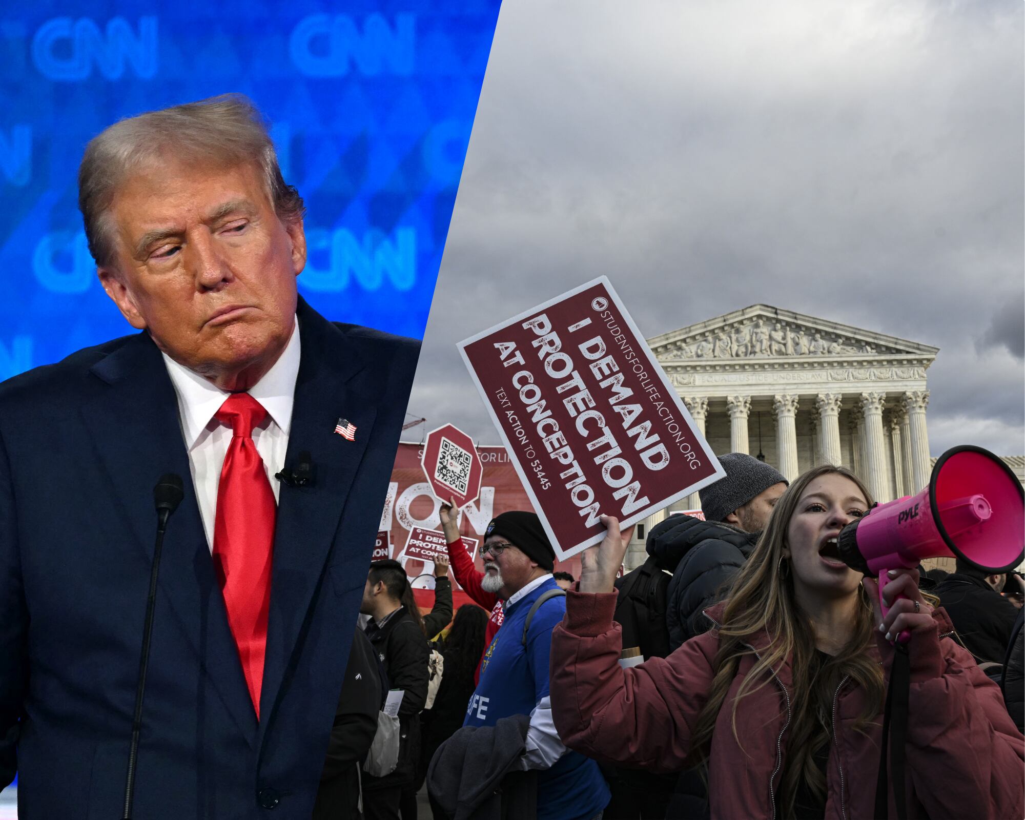 Ernesto Castañeda, director del Centro de Inmigration Lab en Washington DC, explica el trasfondo del reciente fallo de la Corte Suprema de Justicia de Estados Unidos que abre camino a la limitación de la ciudadanía automática en el país.
(Foto: Caracol Radio / Getty)