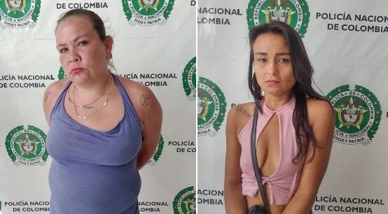 Presuntas atracadoras
