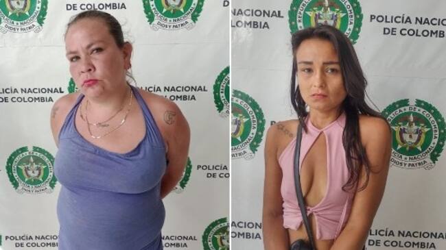 Presuntas atracadoras