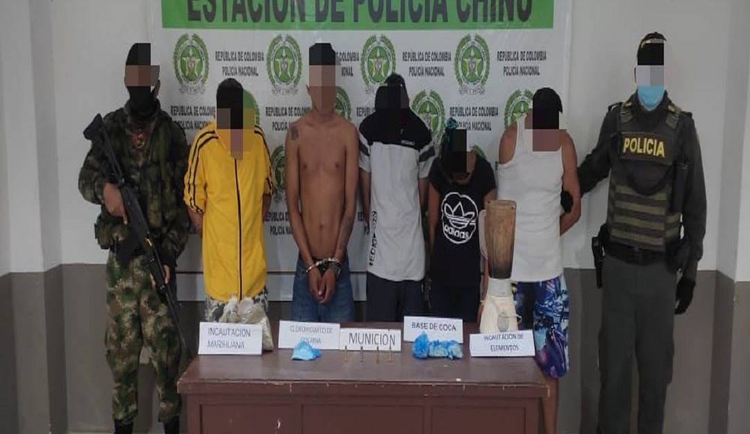 Capturados en Chinú.