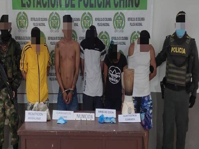 Capturados en Chinú.