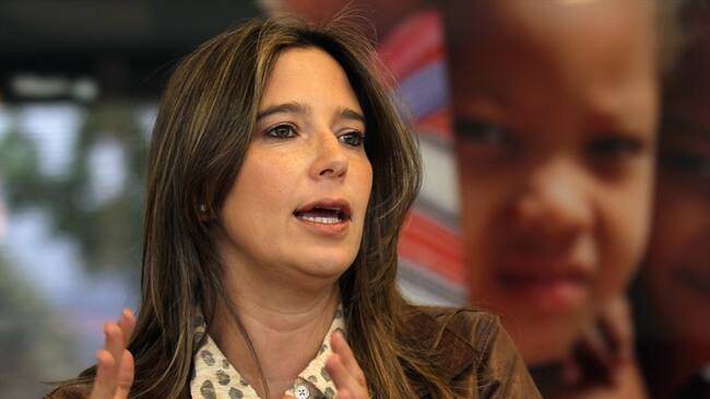Cristina Plazas, directora del ICBF, advirtió que se está abriendo una brecha judicial por culpa de las malas prácticas que favorecen a los que cometen este delito. Foto: Colprensa - Luisa González