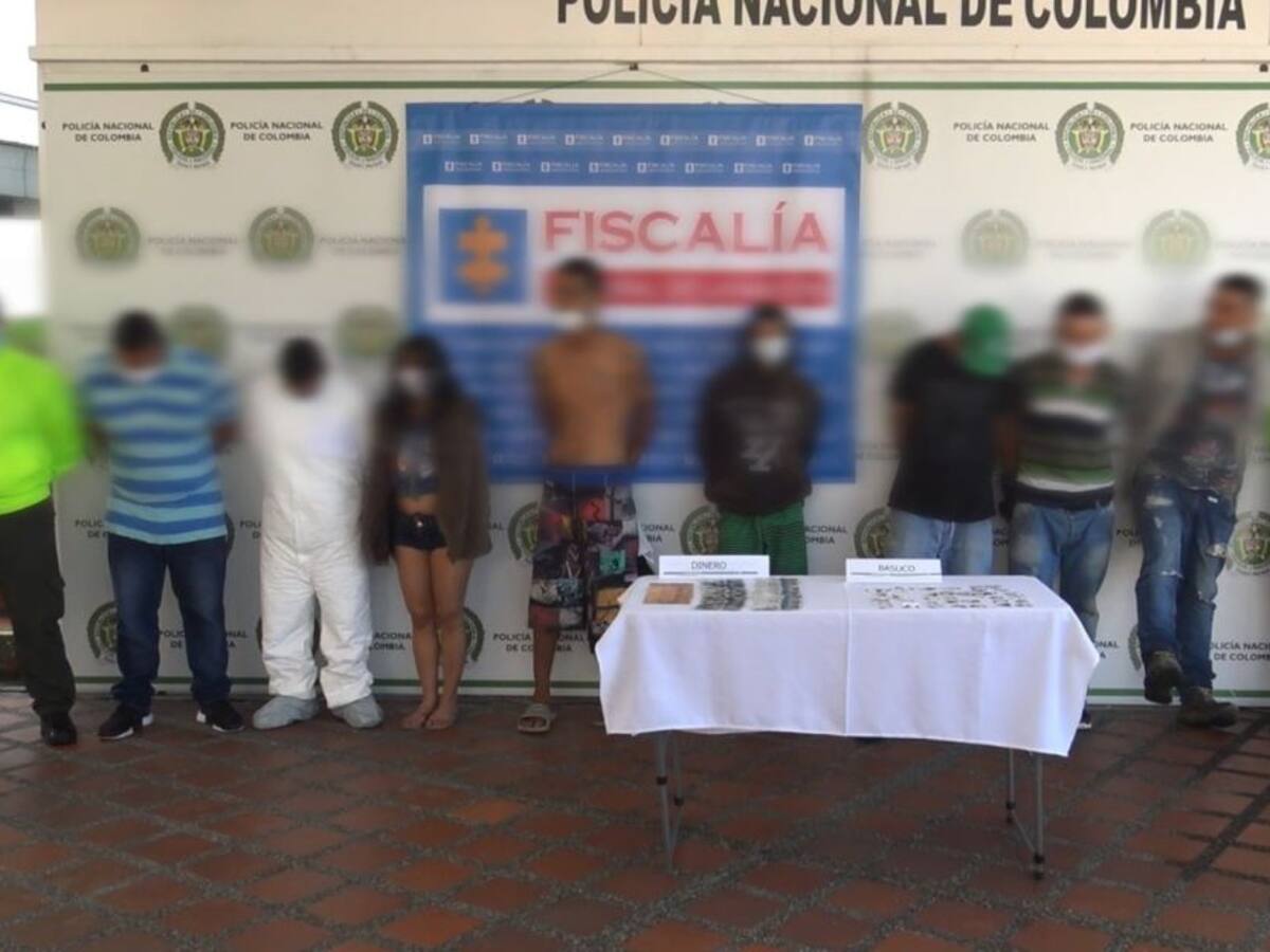 Desarticulan peligrosa banda dedicada al expendio de drogas en Pereira