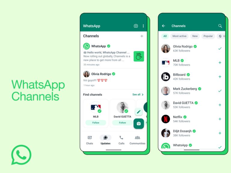 Cómo eliminar los canales de WhastApp -  Cortesía: Meta