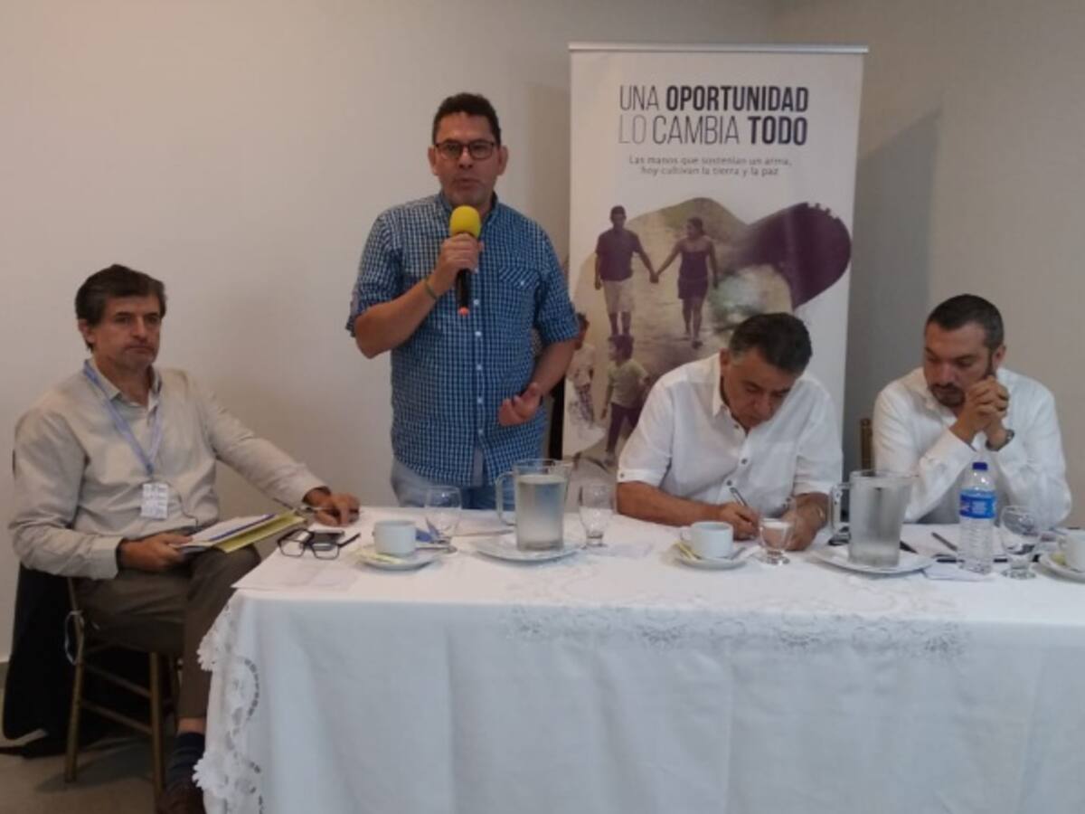 Instalan mesa técnica de reincorporación en el departamento de Sucre