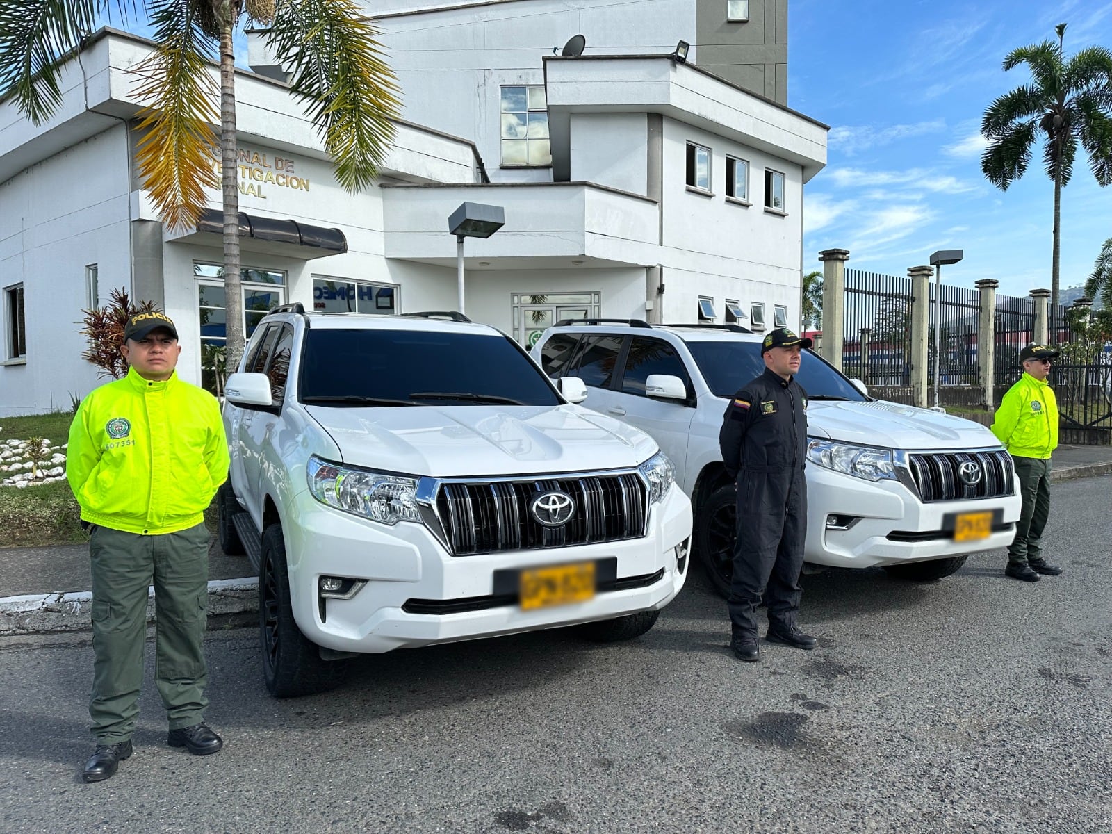 Fotografía suministrada Policía Metropolitana de Pereira