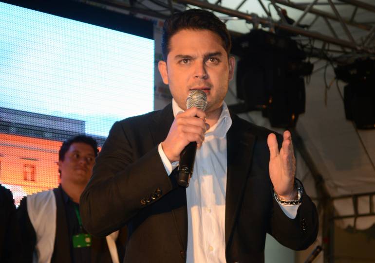 Efrain Torres, representante partido de la U y primer vicepresidente de la Cámara.