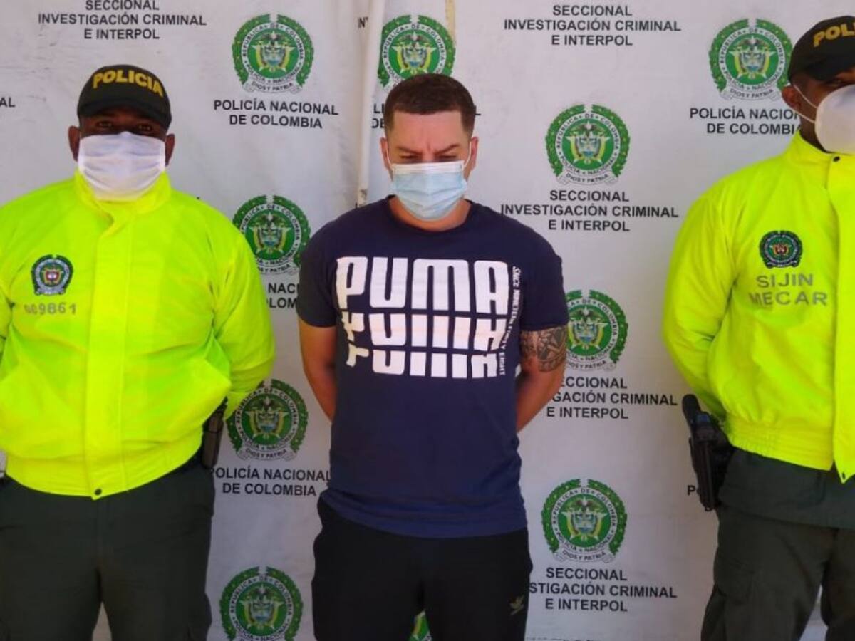 Capturan en Cartagena a presunto homicida de Medellín