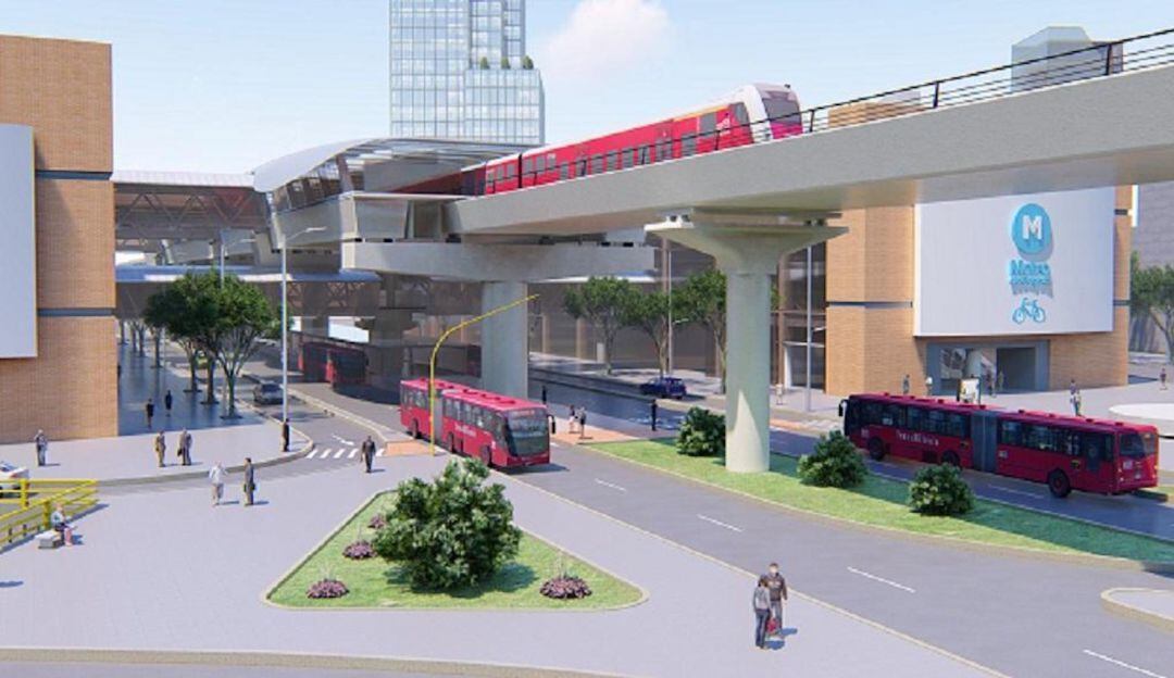 Primera línea del metro de Bogotá irá hasta la calle 100 