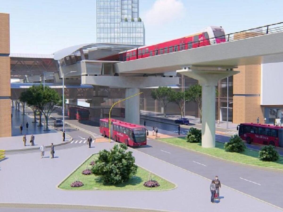 Primera línea del metro de Bogotá irá hasta la calle 100