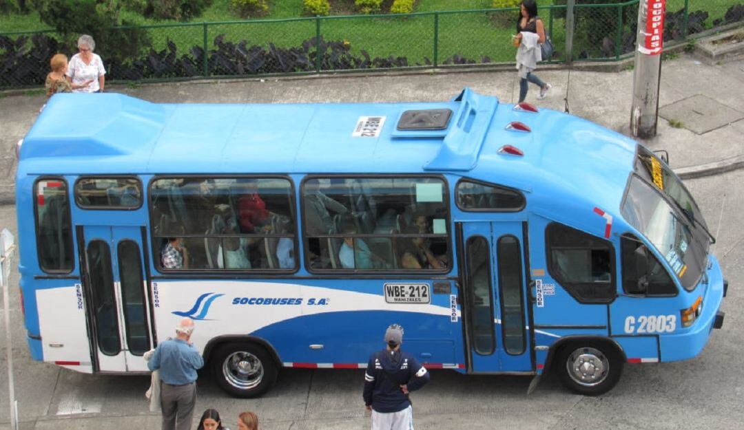 Medidas del transporte urbano en Manizales
