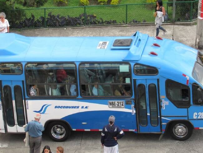 Medidas del transporte urbano en Manizales