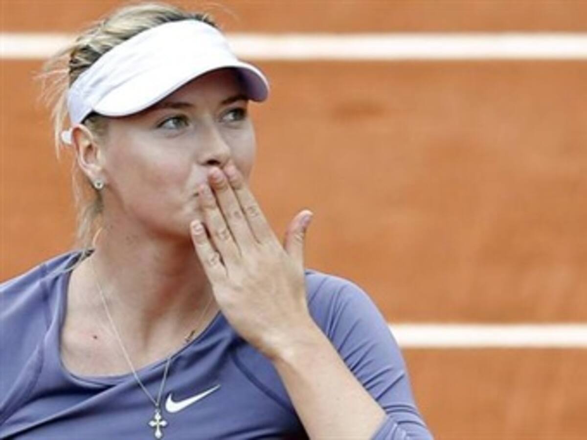 María Sharapova elige a Jimmy Connors como nuevo entrenador