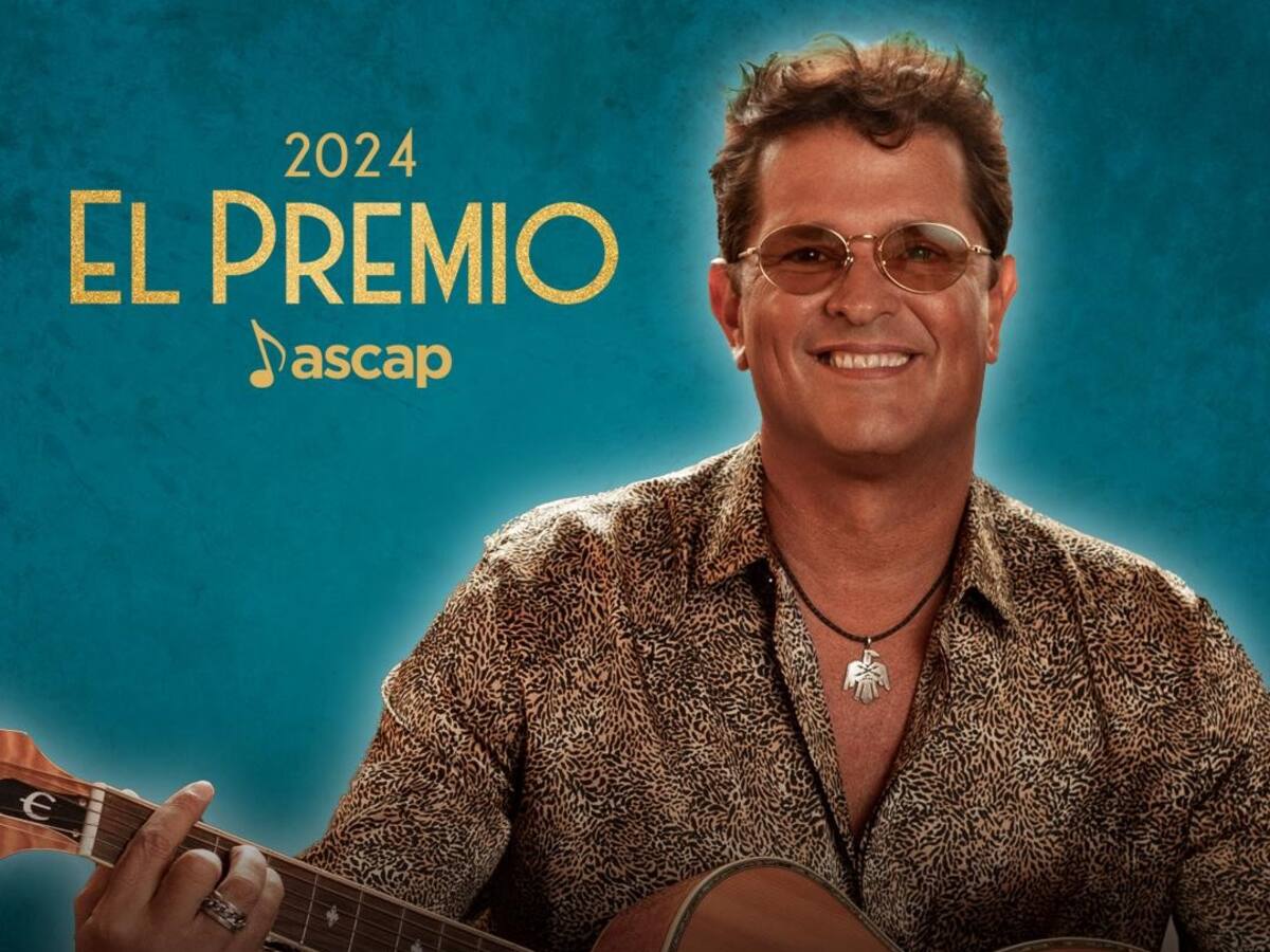 Carlos Vives recibirá el prestigioso premio a la composición “ascap founders award”