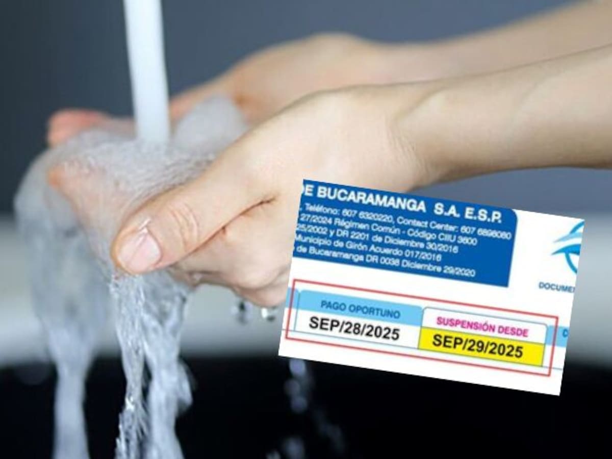 Acueducto de Bucaramanga aplaza inicio de corte inmediato del agua: primero hará pedagogía