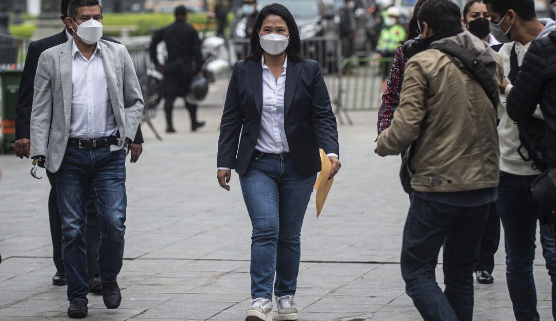 La candidata de la derecha peruana, Keiko Fujimori.