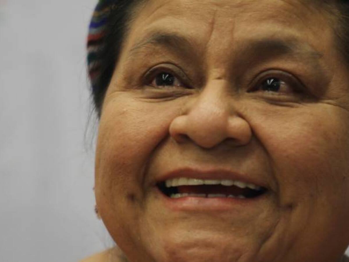 El premio Nobel de paz es un reto y un desafío colectivo: Rigoberta Menchú