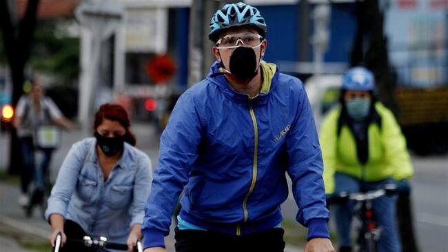 Alerta roja por altos niveles de contaminación. Foto: Agencia EFE
