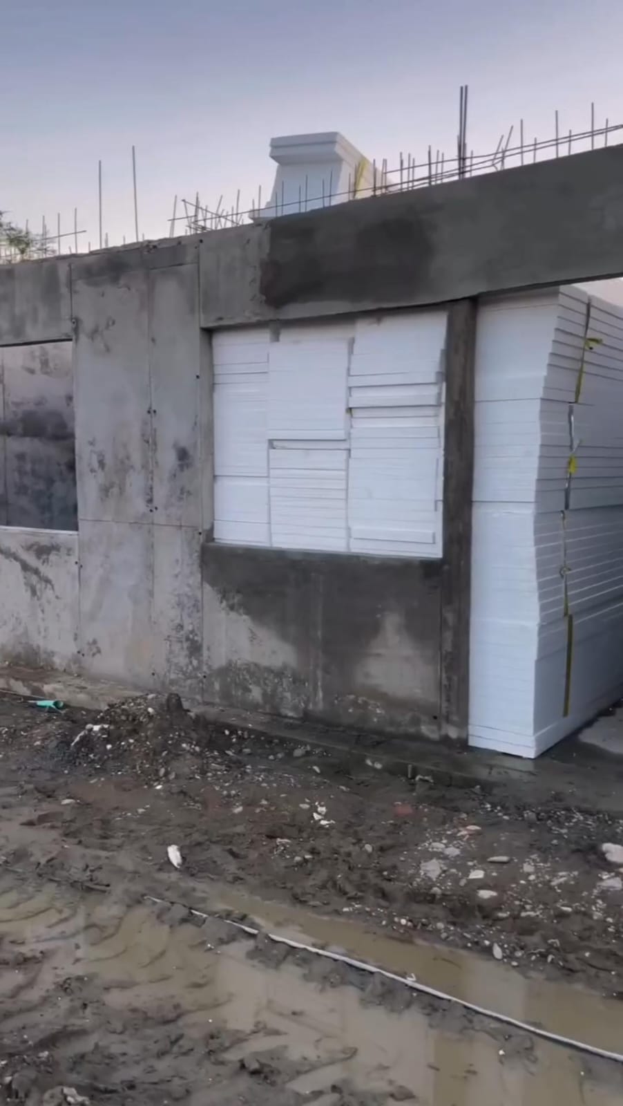 Estas son las Viviendas de Interés Social que se están construyendo en Puerto Boyacá con un costo de 180 millones de pesos / Foto: Suministrada