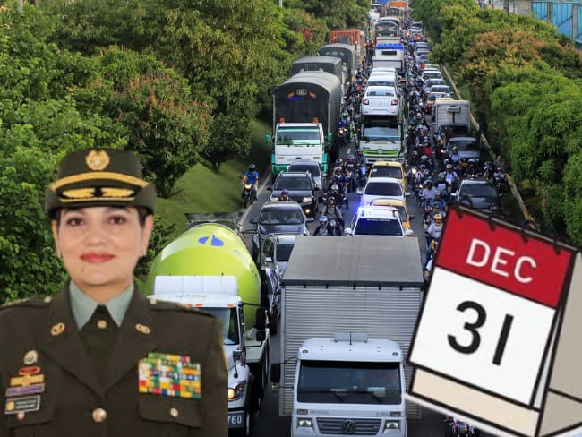 ¿Cuáles son las vías más congestionadas para fin de año? Pico y placa 31 de diciembre y plan éxodo