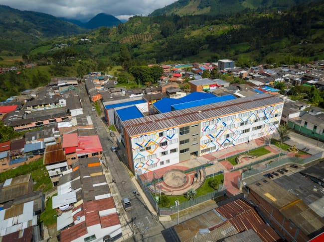 Institución Universitaria Oriente de Caldas en el municipio de Pensilvania. Foto: Gobernación de Caldas.