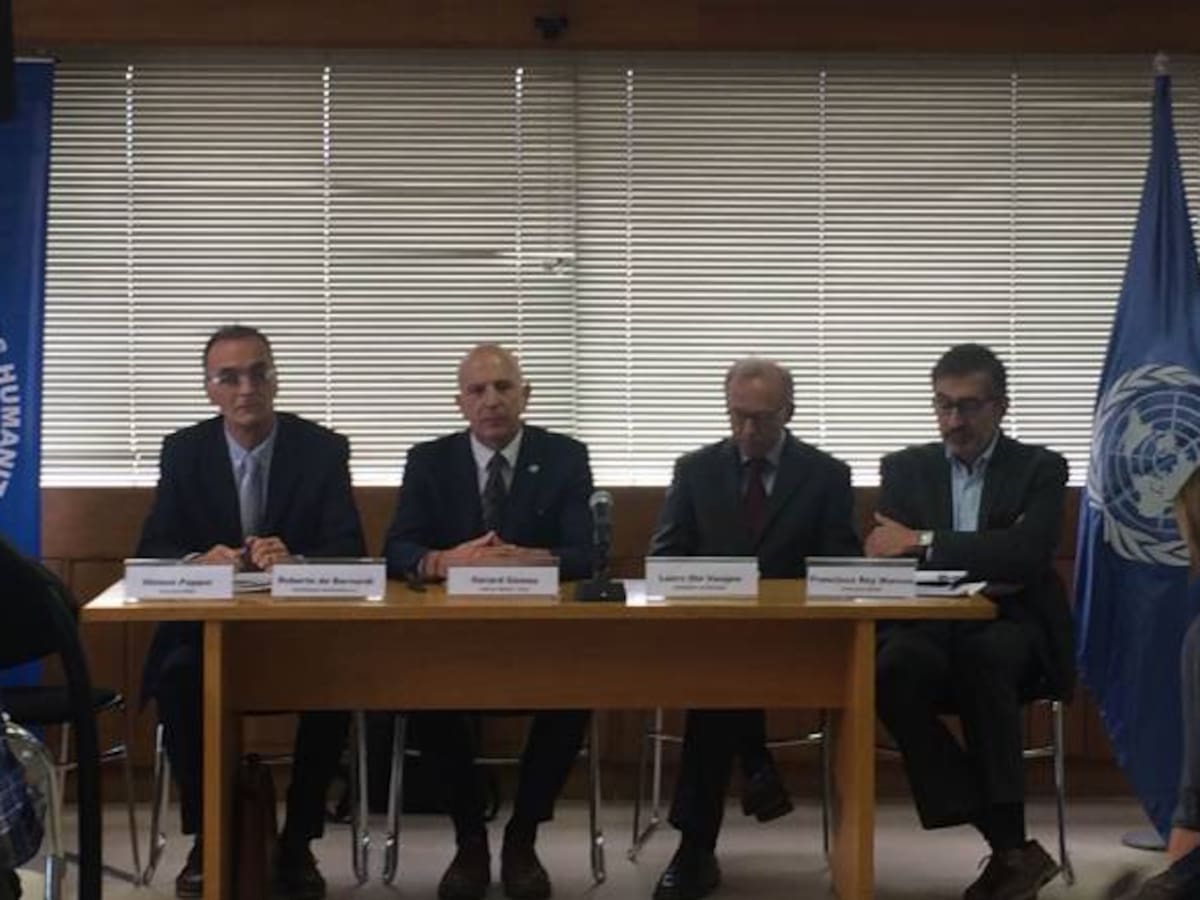 En el marco de esta conmemoración, se entregó un reporte sobre el impacto humanitario en Colombia
