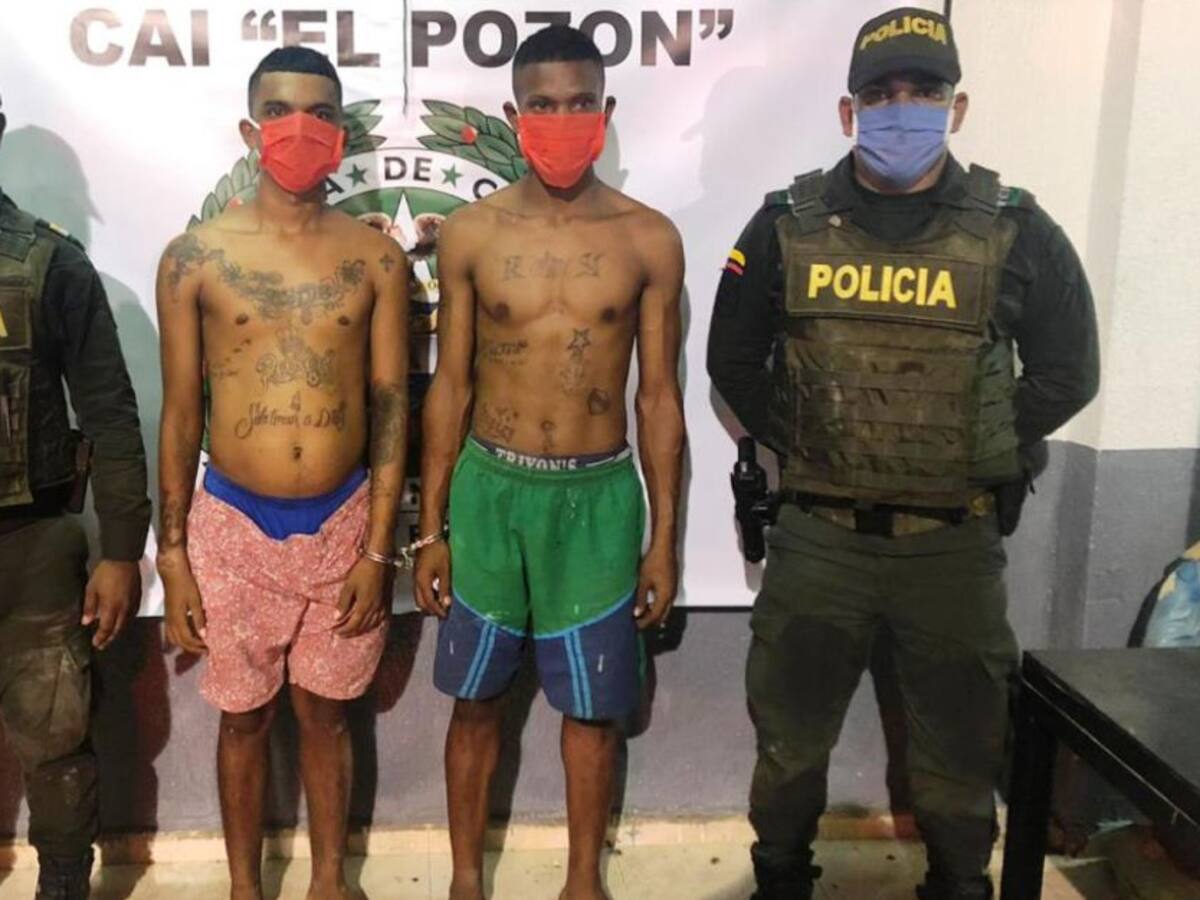Capturados presuntos autores de homicidio ocurrido en El Pozón